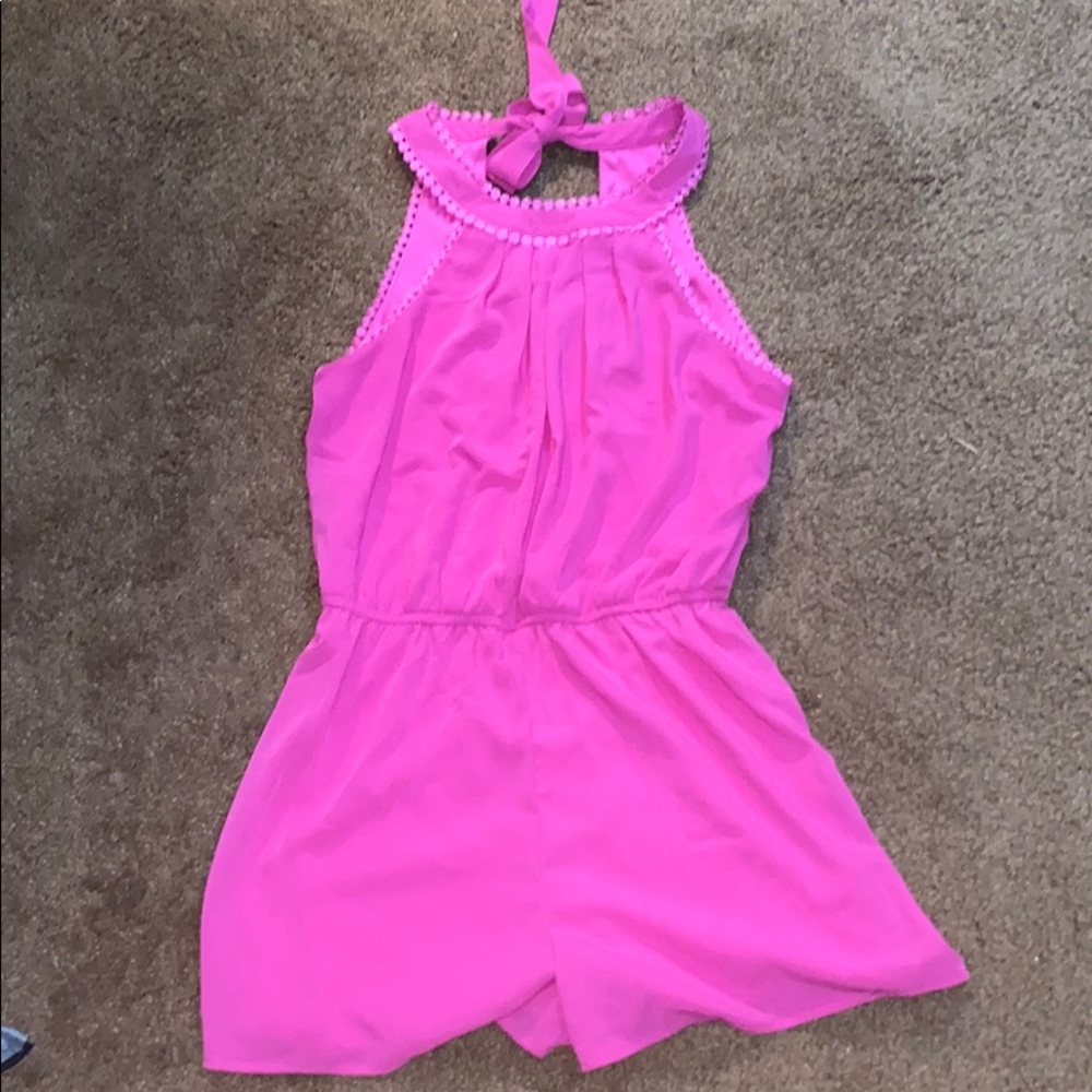 Francesca’s Pink Romper
